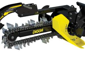 Digga BIGFOOT XD Trencher - up to 900mm Dig Depth | 150mm DIGGATAC Hard Digging Tungsten Chain