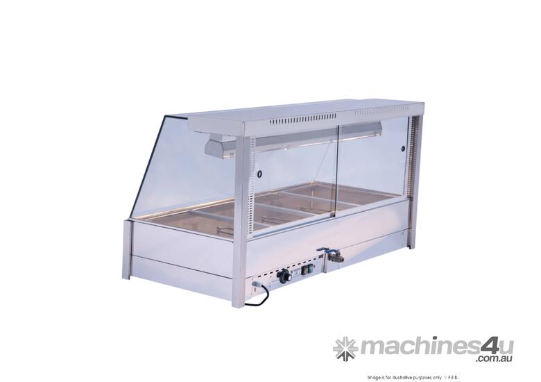 BM14TC Bonvue Angled Countertop Wet and Dry Bain Marie