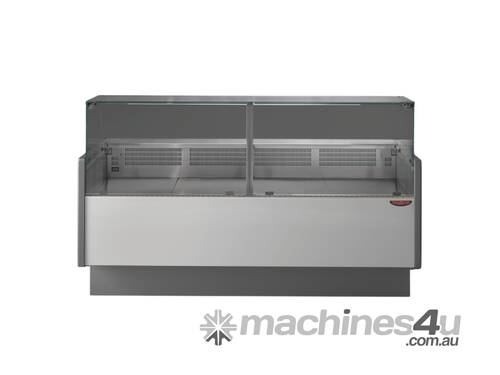 Tecnodom Serie Mr9.5 2000Mm Wide Deli Display With Storage And Castors Tdmr 0920