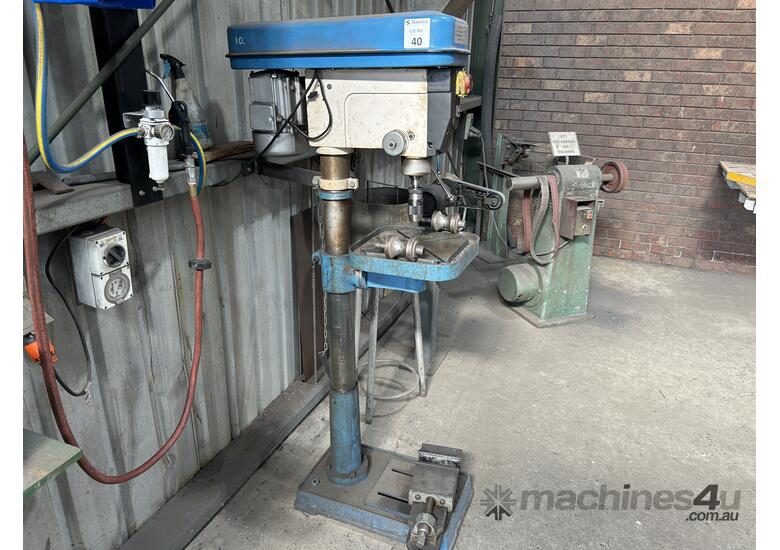caption Pedestal Drill Press