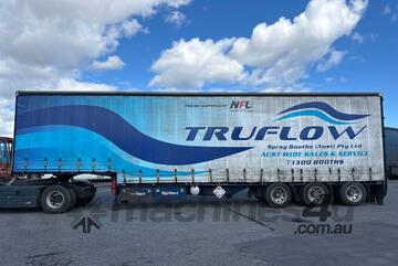 2016 Top Start Tri Axle Drop Deck Curtainside B Trailer