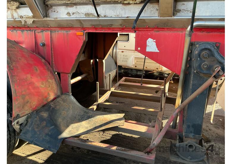 caption 2008 Tieman Trailer Axle Tanker Tri Axle Fuel Tanker