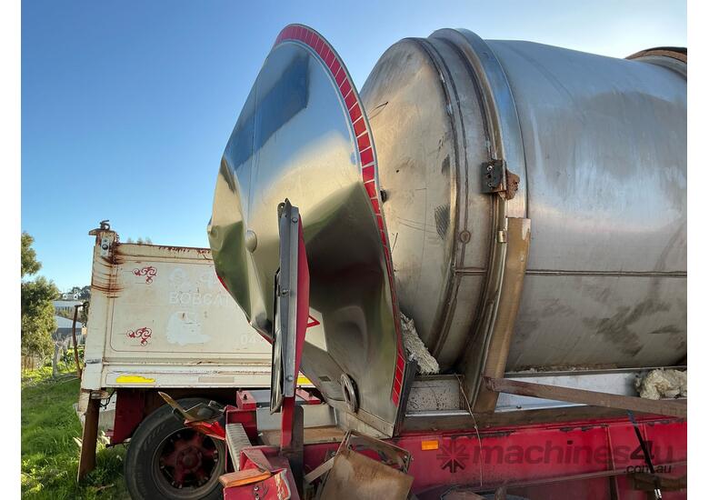 caption 2008 Tieman Trailer Axle Tanker Tri Axle Fuel Tanker