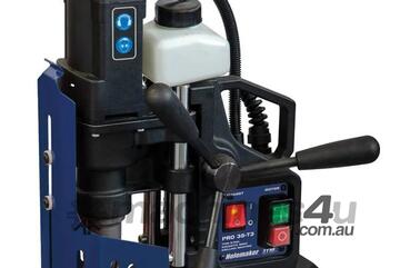 HOLEMAKER PRO35 MAGNETIC BASE DRILL, WITH SPECIAL 3MM MINIMUM WALL THICKNESS ELECTROMAGNET HOLEMAKER PRO35 MAGNETIC BASE DRILL, WITH SPECIAL 3MM MINIMUM WALL THICKNESS ELECTROMAGNET