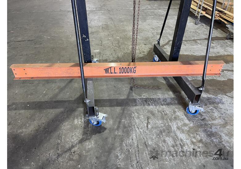 SCA Mobile Gantry & Chain Block Combo – Efficient Load Handling