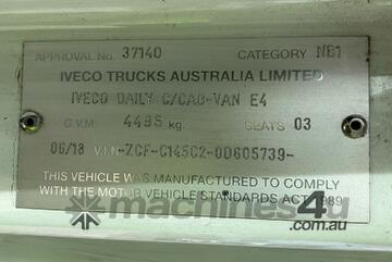 Iveco 2018   Daily Table Top Iveco 2018   Daily Table Top