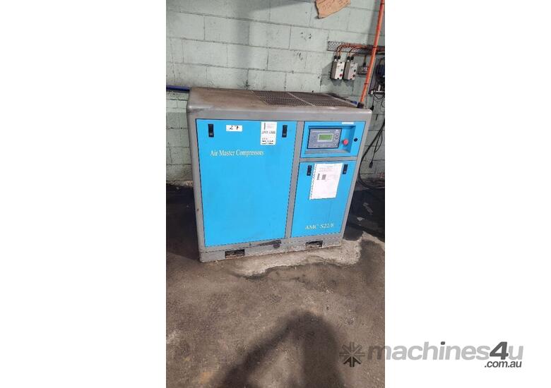 Air Master Compressors Screw Air Compressor, Dryer & Receiving Cylinder