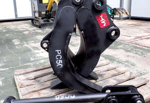 New 4-10 ton (50mm pin) Excavator Fixed Thumb Mechanical Grapple Grab