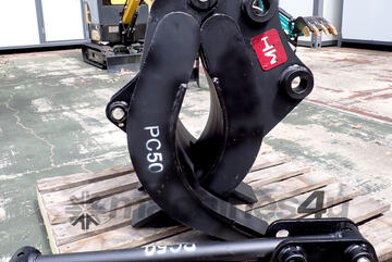   4-10 ton (50mm pin) Excavator Fixed Thumb Mechanical Grapple Grab