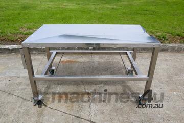 Commercial Stainless Steel Table Worktop - 1500 x 820 mm