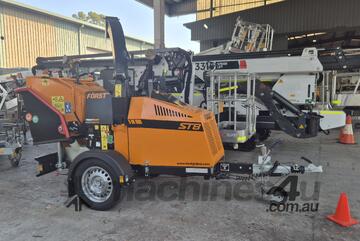   2023 model Forst ST8D - Trailer Mounted 8-inch Wood Chipper | 45HP Kubota Diesel
