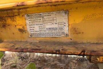 2011 Good Will Engineering Single Axle Traffic Light Trailer