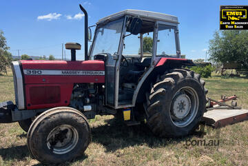 Massey Ferguson 390 2WD Tractor with Slasher, E.M.U.S MS1165