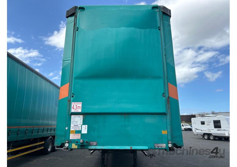 2013 Vawdrey VB S3 Tri Axle Curtainside A Trailer