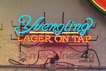 Yuengling Larger On Tap Neon Sign