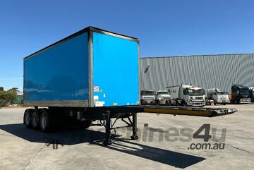 2010 Vawdrey VBS3 Tri Axle Roll Back Pantech A Trailer