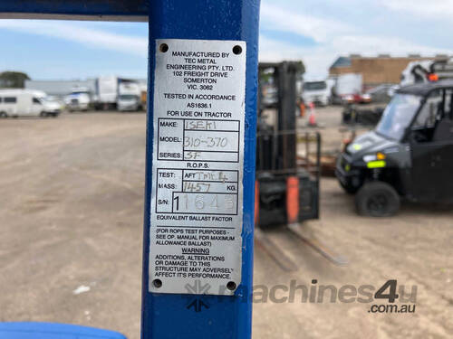 2013 Iseki SF370FH Ride On Mower (Out Front)