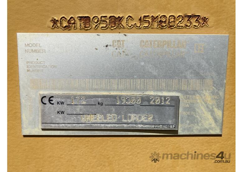 2012 Caterpillar 950T Wheel Loader