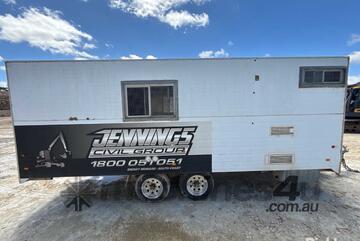 2003 C & I Caravans Tandem Axle Site Caravan