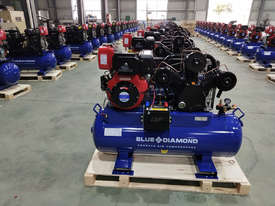 AIR COMPRESSOR DIESEL ENGINE 11 HP 42CFM 160 LITRE PISTON COMPRESSOR - 2 Years Warranty - picture0' - Click to enlarge