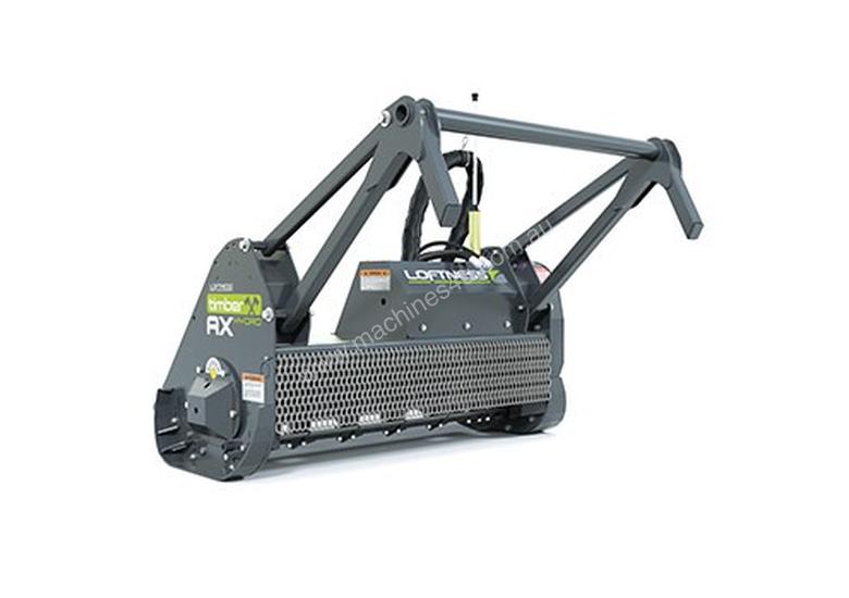 caption MULCHER -TIMBER AX - FORESTRY