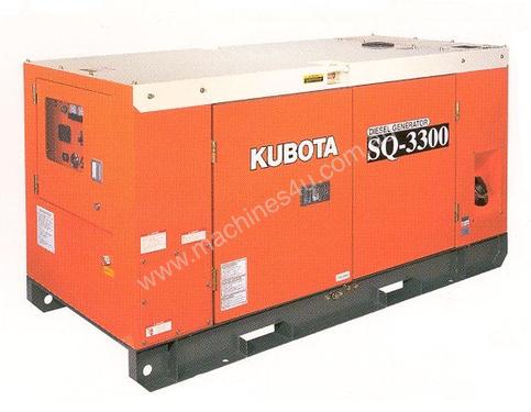 Kubota SQ3300B-AUS 30kVA 3P Diesel Generator