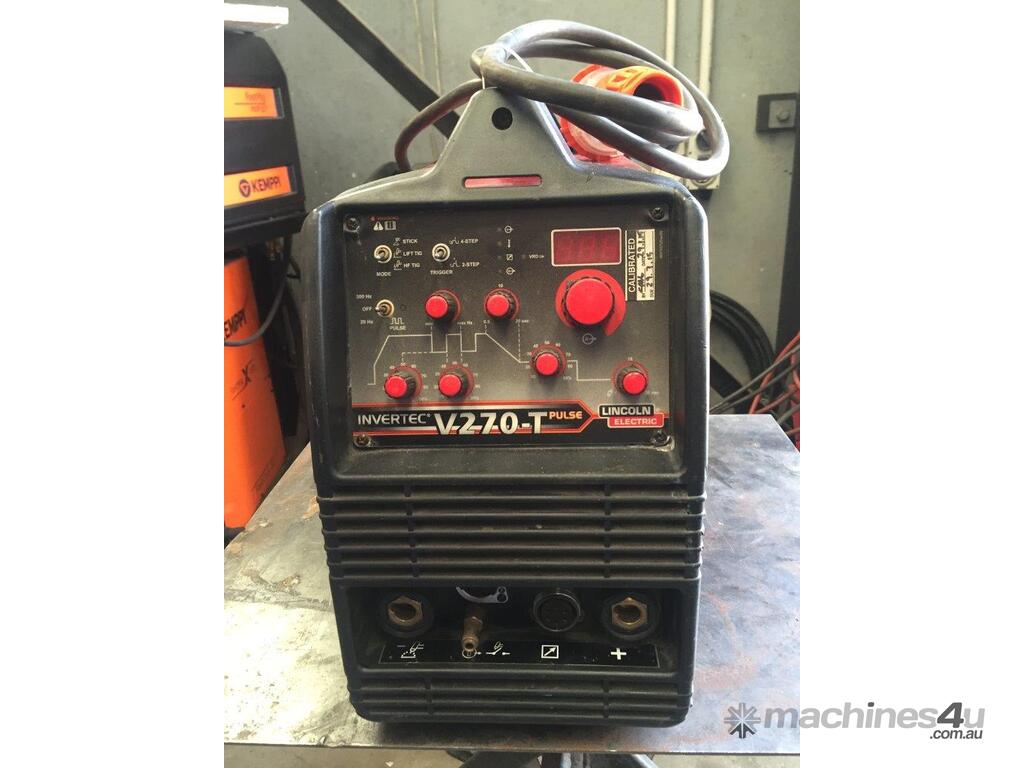 Used Lincoln V270 T Three Phase Tig Welders In Crestmead Qld 8713