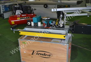 Virutex Portable Hot Melt Edge Bander With Trimming Station & Stationary Table