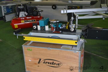 Virutex Portable Hot Melt Edge Bander With Trimming Station & Stationary Table