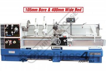 CL-100A Centre Lathe 660 x 2000mm Turning Capacity - 105mm Spindle Bore Includes Digital Readout S