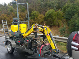 Wacker Neuson 803 with trailer and attachments  - picture0' - Click to enlarge