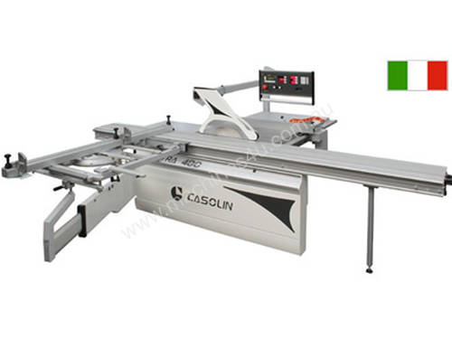 Casolin Astra-400-5-cnc panel saw with dust extractor