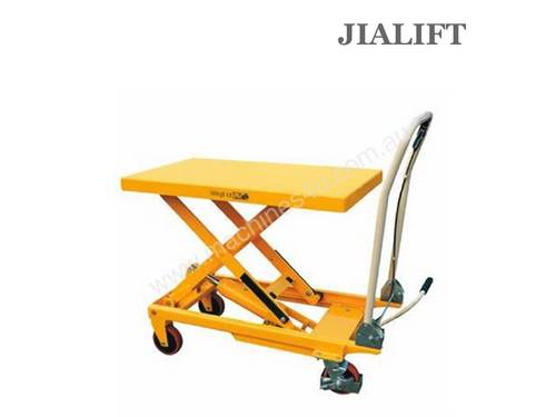 150kg Hydraulic scissor lift table/trolley