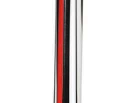 Acrylic Pen Blank - Red / Black / White Stripe - picture0' - Click to enlarge