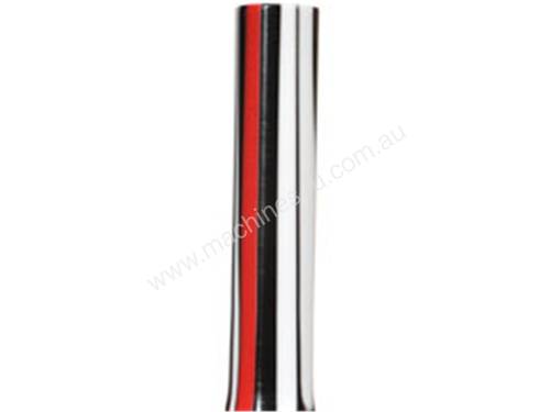 Acrylic Pen Blank - Red / Black / White Stripe