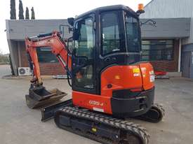 KUBOTA U35-4 2016 MODEL WITH L;OW 866 HOURS, FULL A/C CABIN, GREAT CONDITION - picture1' - Click to enlarge