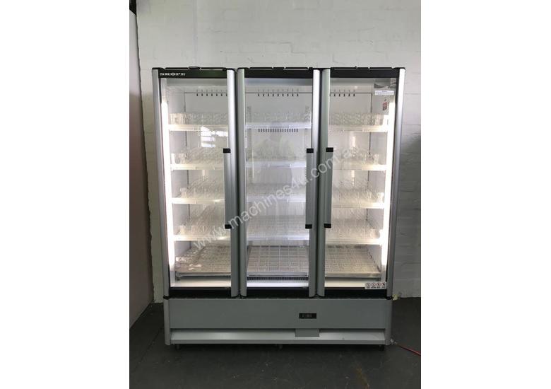 Used Skope 3 Door Coke Fridge Upright Display In Vic Skope 3 Door Coke Fridge