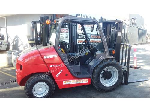2007 MANITOU BUGGY MH25-4T CONTAINER ENTRY ALL TERRAIN FORKLIFT 4WD Low Hours