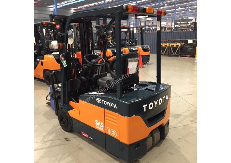 caption TOYOTA FORKLIFTS 7FBE18