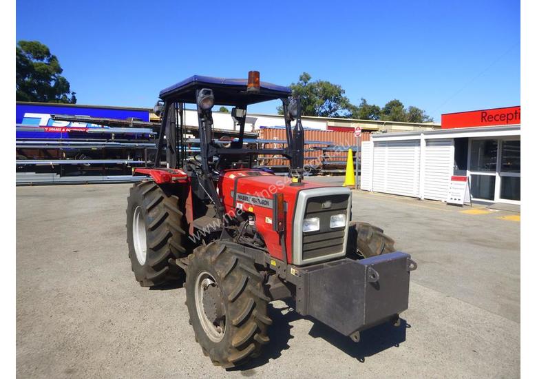 caption Circa 2005 Massey Ferguson 353 4x4 Brick Tractor