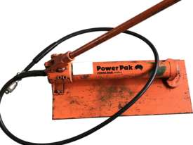Porta Power Manual Hydraulic Pump PowerPak by Power Team 10000PSI  - picture0' - Click to enlarge