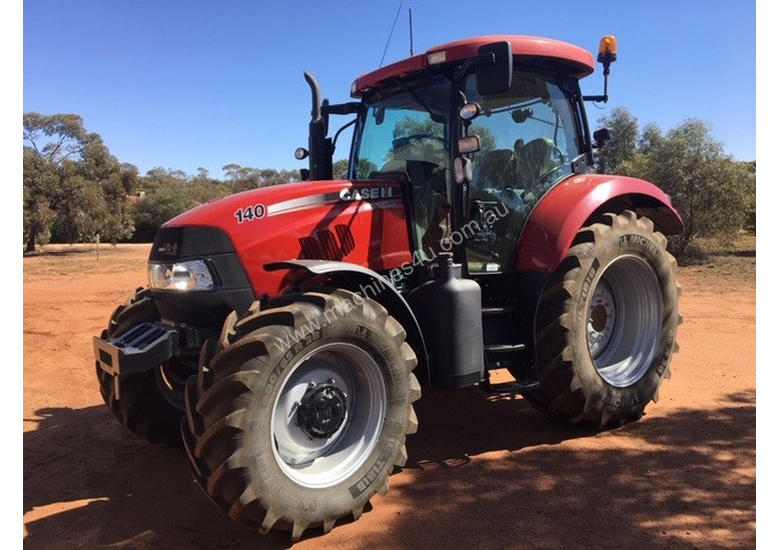 caption Case IH Maxxum 140 FWA/4WD Tractor