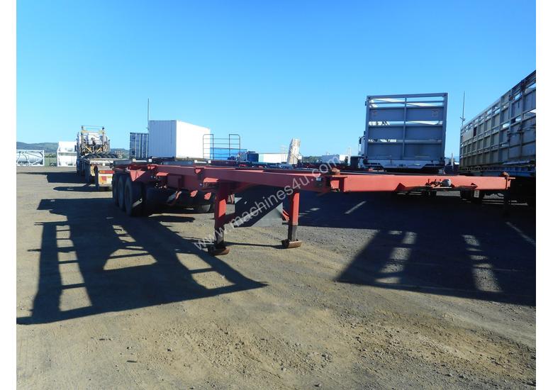 caption Krueger Semi Skel Trailer