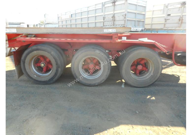 caption Krueger Semi Skel Trailer
