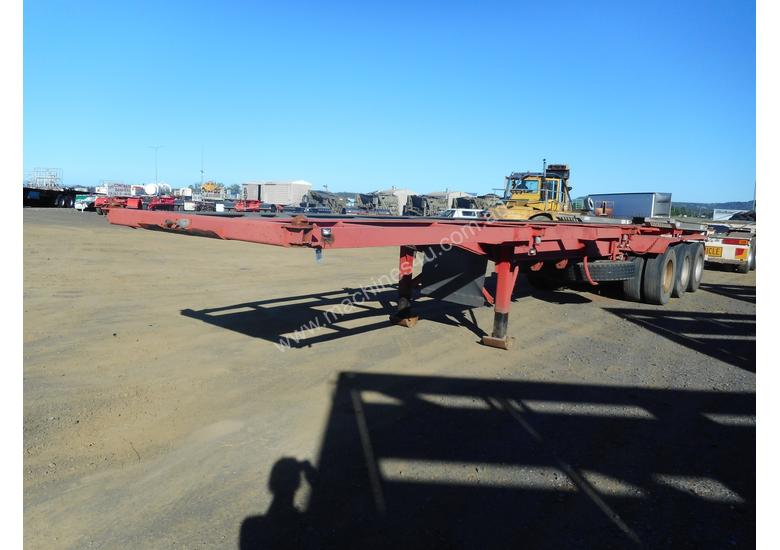 caption Krueger Semi Skel Trailer