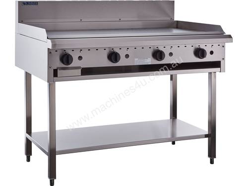 1200mm Griddle with legs & shelf
