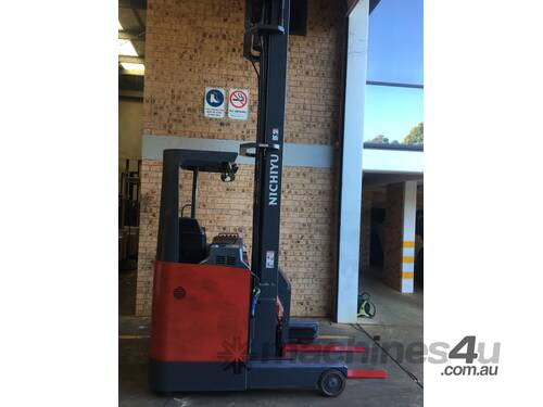 National Forklifts- NICHIYU 2017 Roll Out 1.6ton 9m New Battery Low Hour.  