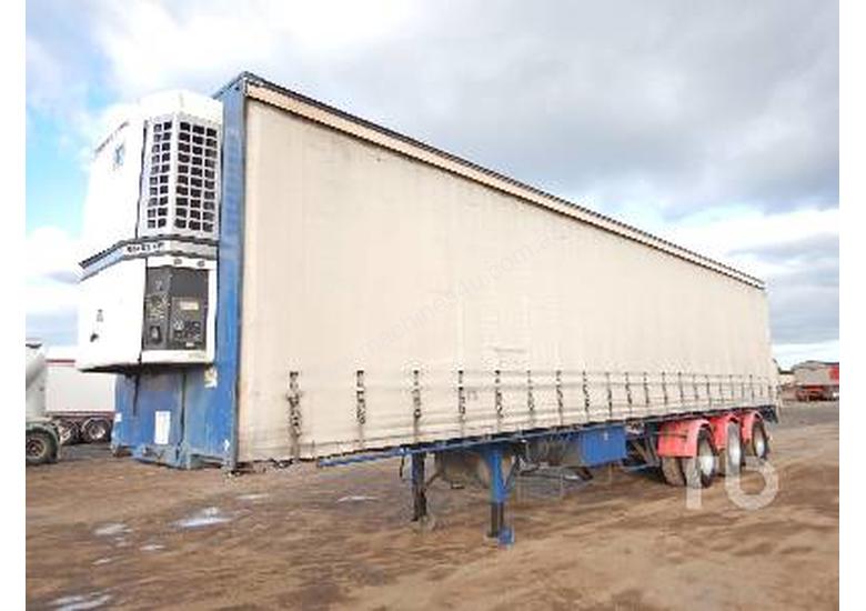 caption KRUEGER REEFER Tautliner Trailer