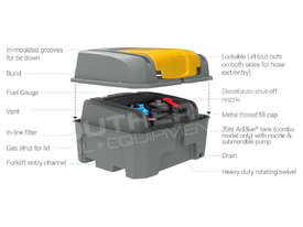 400L Bunded Diesel Fuel Tank /w 35L Adblue Combo Cube Ute Pack TFBUND - picture0' - Click to enlarge