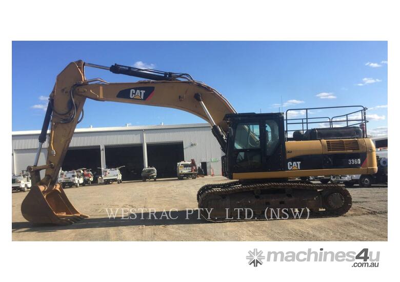 caption CATERPILLAR 336D Track Excavators
